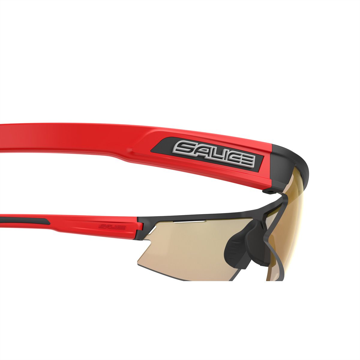 Salice Occhiali Sportbrille 025RW, White-Orange / RW Red