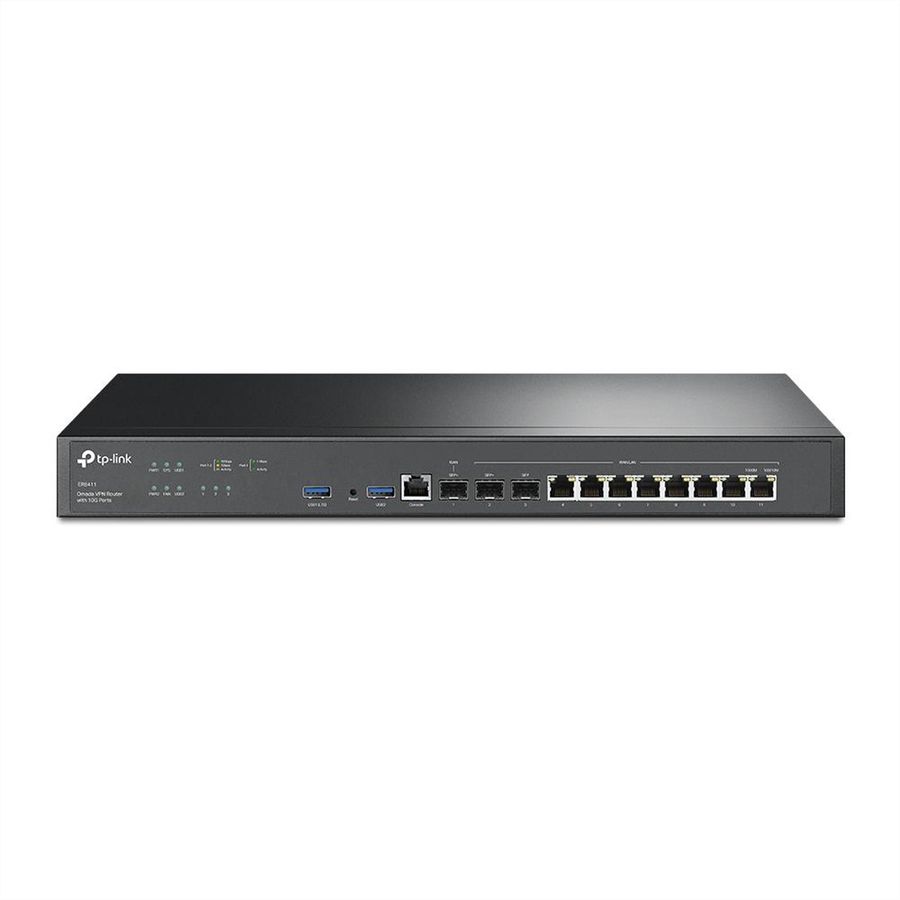 TP-Link ER8411 VPN Router , 1x 10G SFP+ WAN, 8x RJ45 LAN