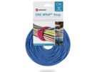 VELCRO® One Wrap® Strap 20mm x 200mm, 100 pièces, bleu