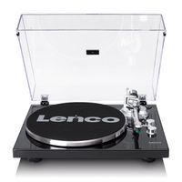 Lenco Platine vinyle LBT-215BK, MP3-Direktencoding, USB, 33U/min&45U/min