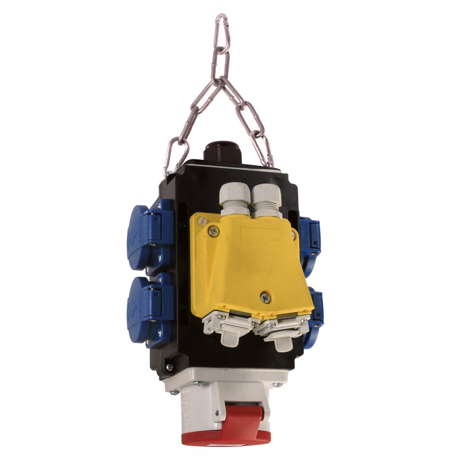 BACHMANN Cube d'alimentation4xCEE7/3 1xCEE