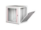 ROLINE 19-Zoll Wandgehäuse Basic Plus 12HE, 600x600 BxT grau