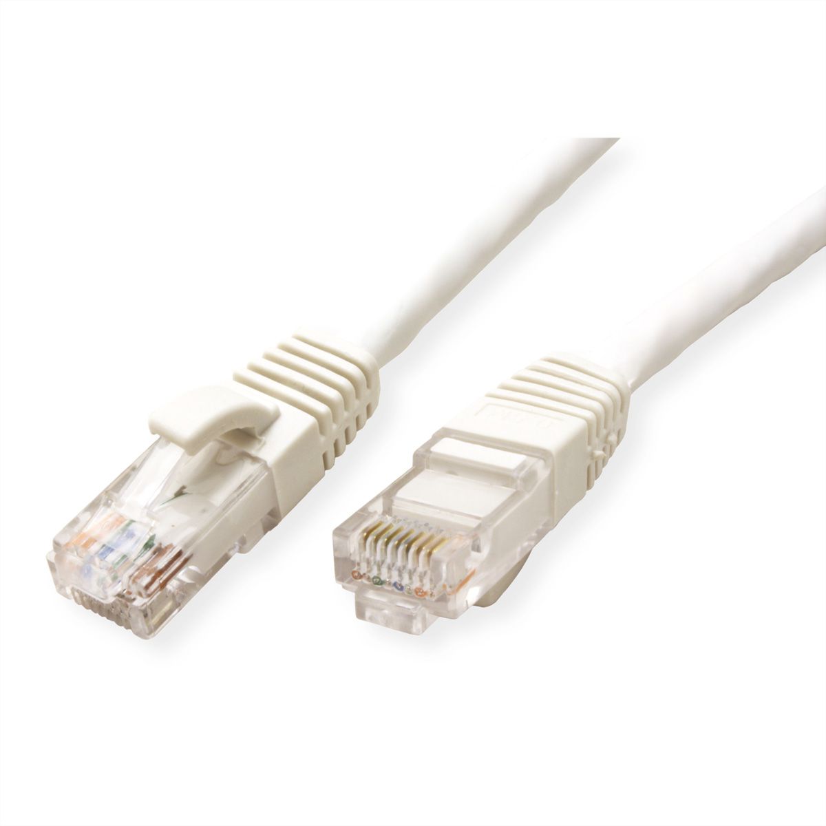 Cordon VALUE Cat.6 (Classe E) UTP LSOH, blanc, 1 m