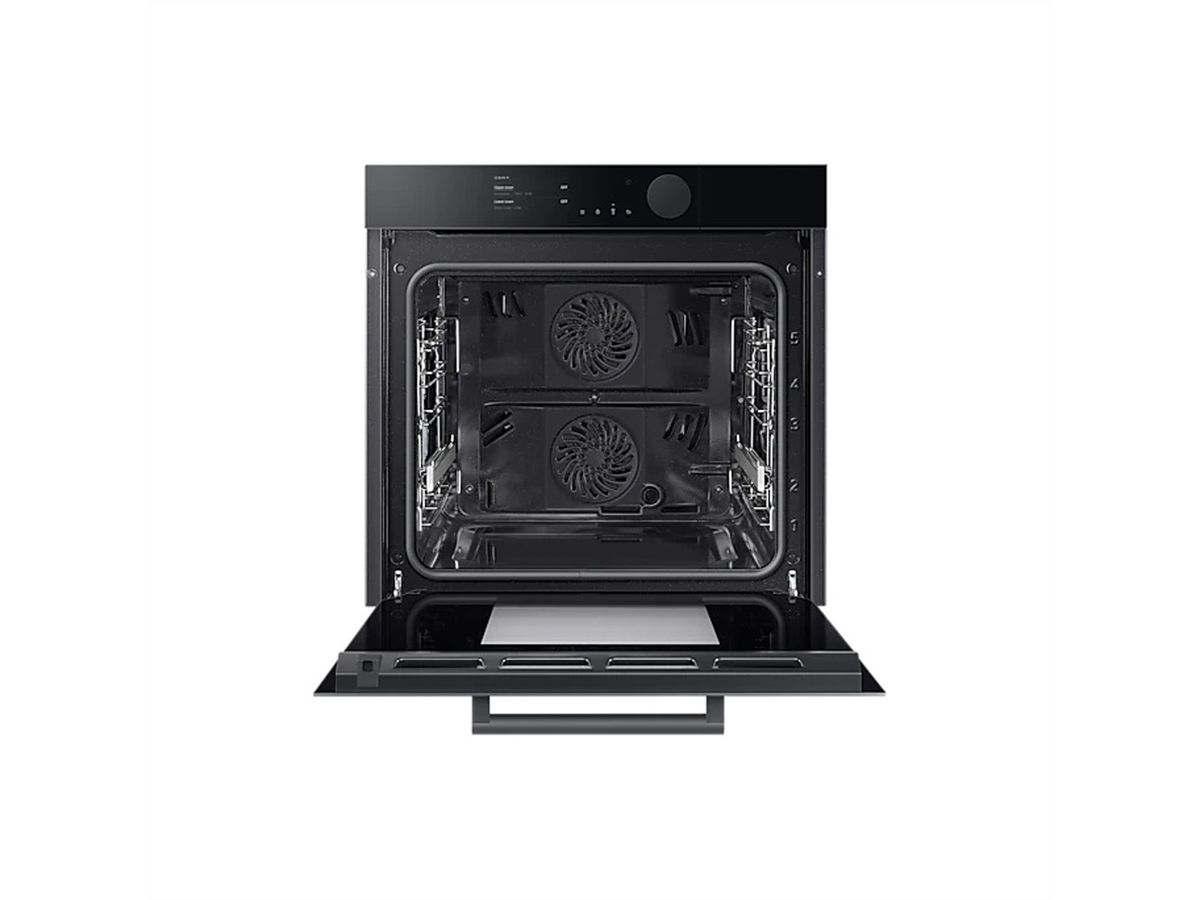 Samsung NV8000 Ofen, 75L, Dual Cook Steam 60cm, Pyrolyse, Wi-Fi, onyx black