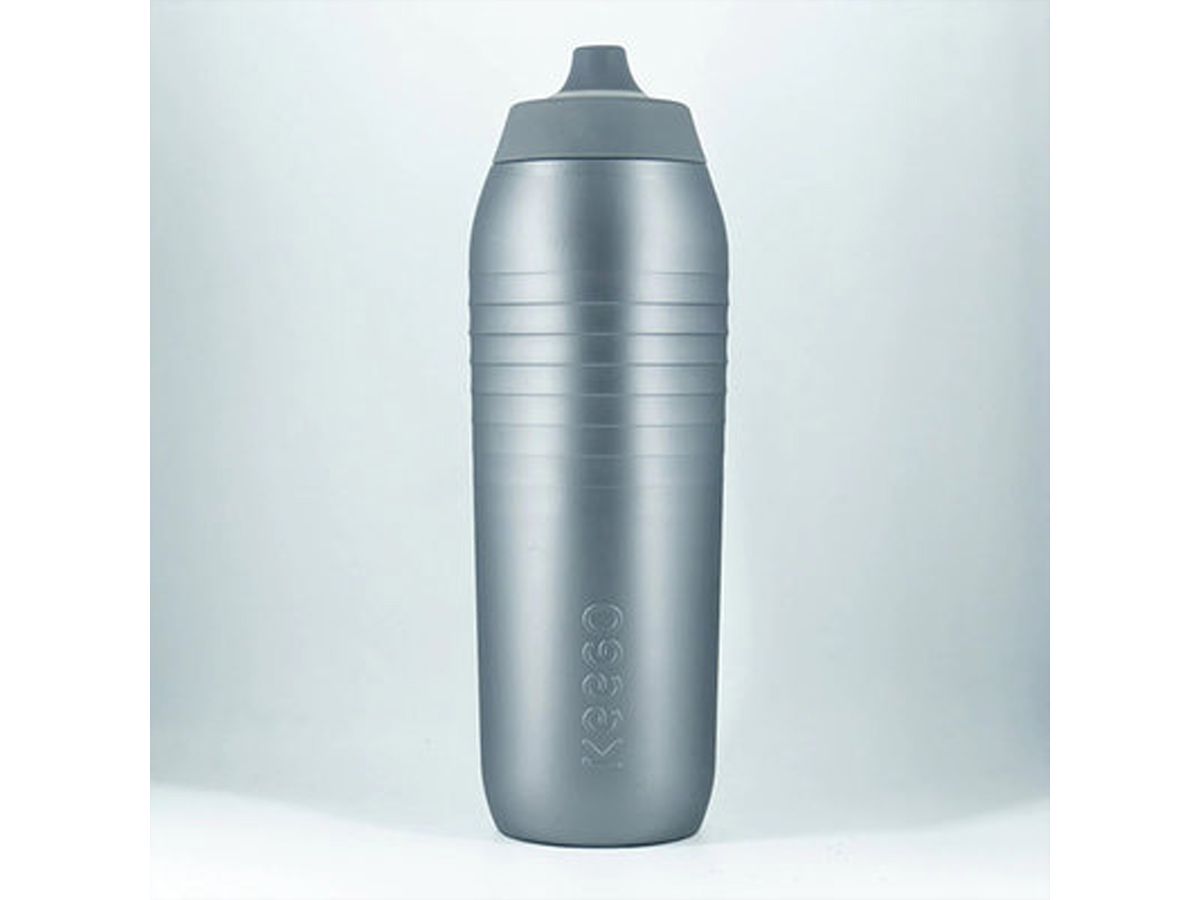 Keego Sportflasche, 500ml Silver Stardust