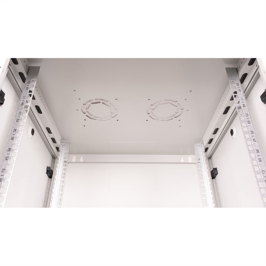 ROLINE 19-Zoll Wandgehäuse Basic Plus 12HE, 600x600 BxT grau