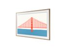 Samsung cadre interchangeable zu Frame 50", Teak