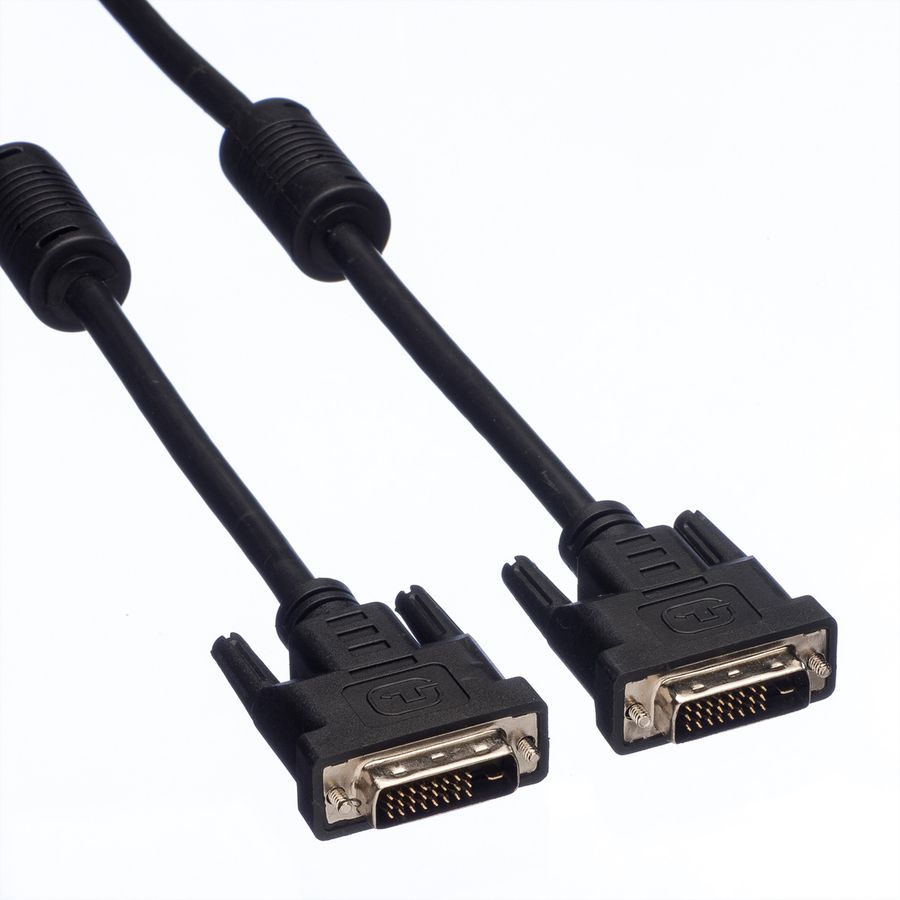 VALUE Câble DVI, DVI M-M, (24+1) dual link, 2 m