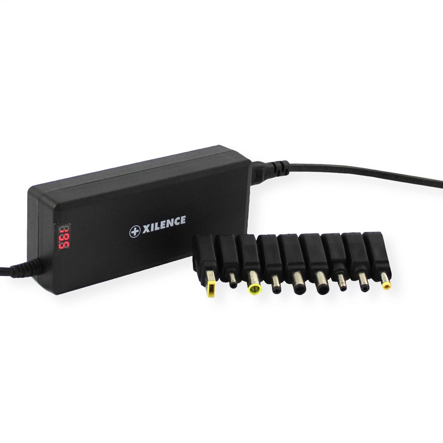 Xilence XM010 Alimentation pour ordinateur portable 90W, 9 Adapteurs