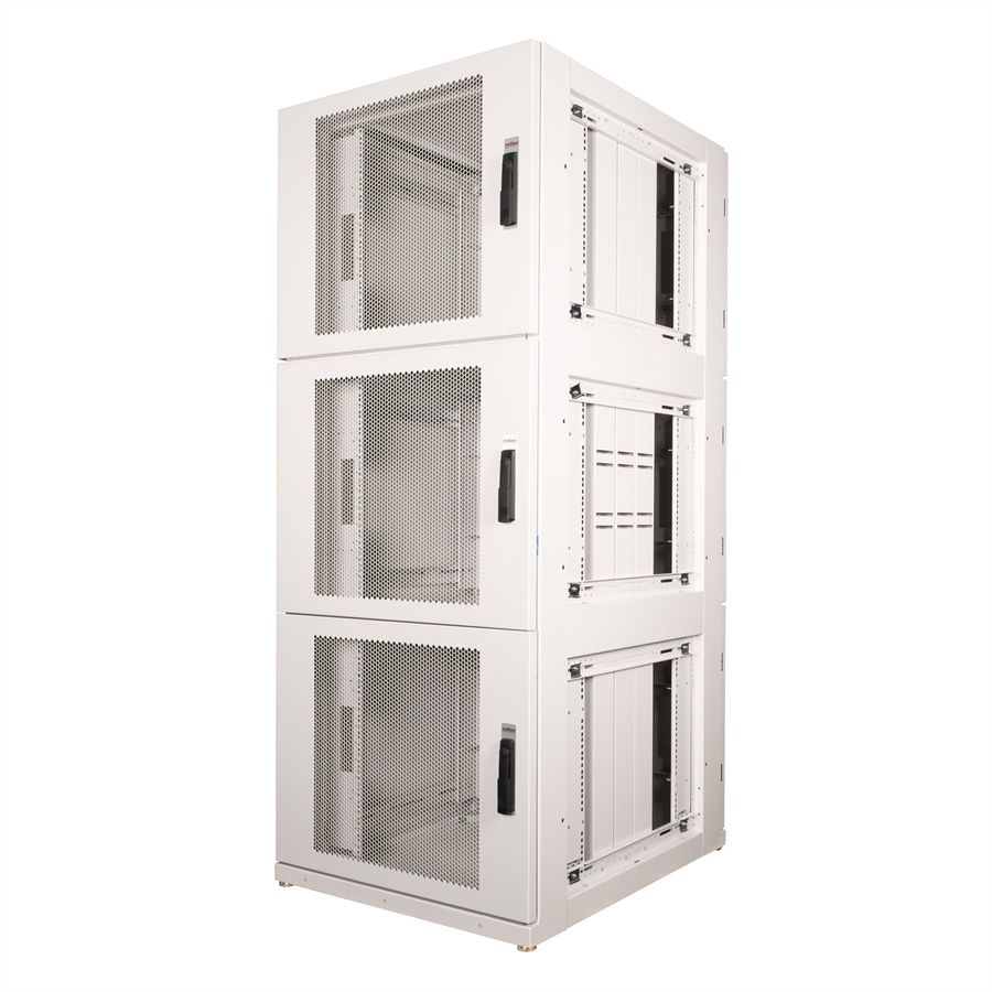 ROLINE Armoire de colocation 45U 800x1000mm, 3 compartiments, gris