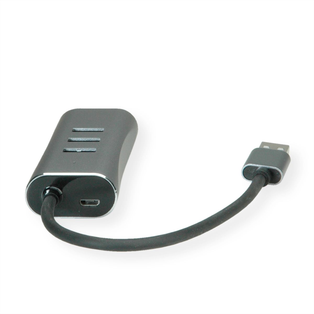VALUE Convertisseur USB-A - Gigabit Ethernet +Hub