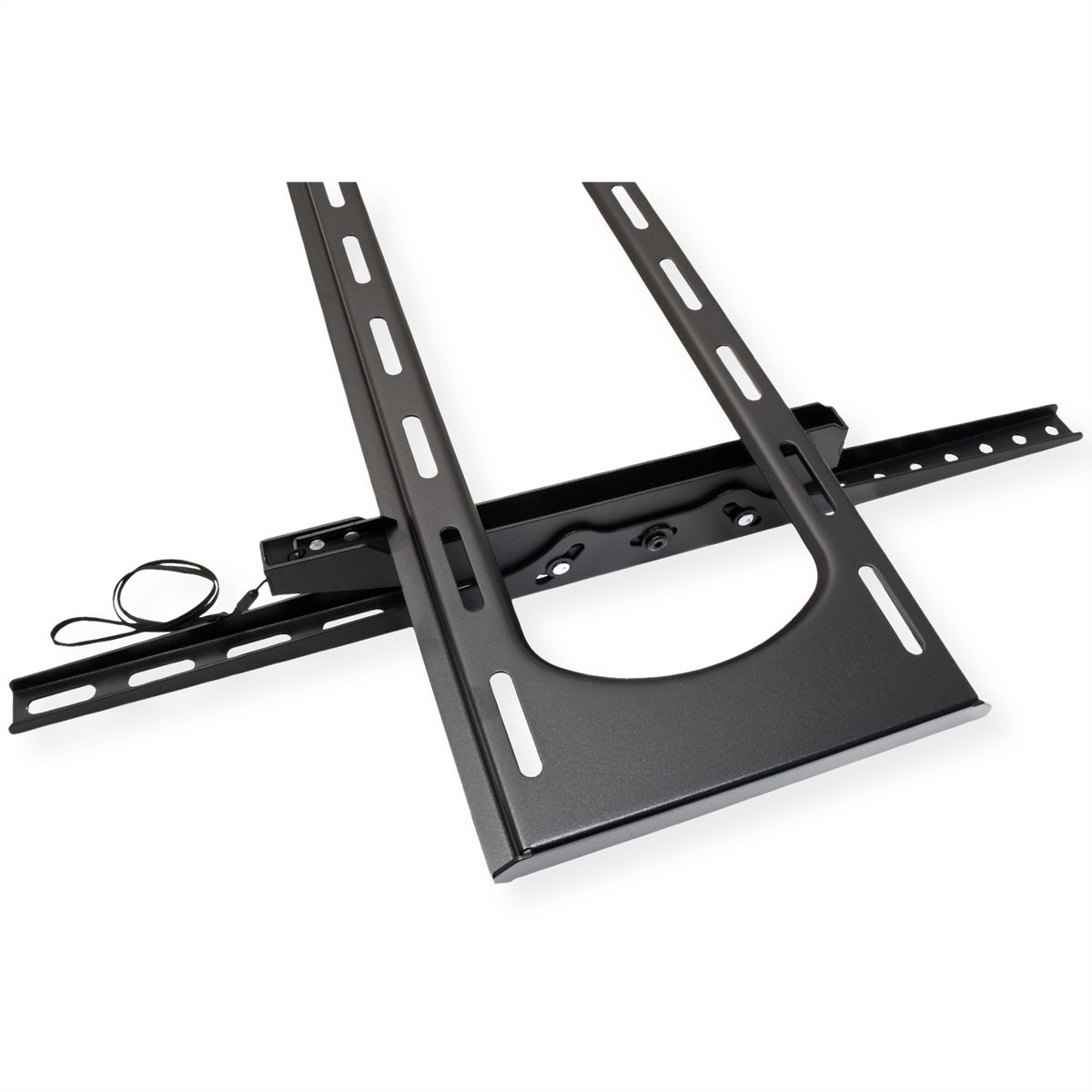 VALUE Support mural TV, distance murale de 80 mm, inclinable, 60–120 pouces, jusqu'à 120 kg