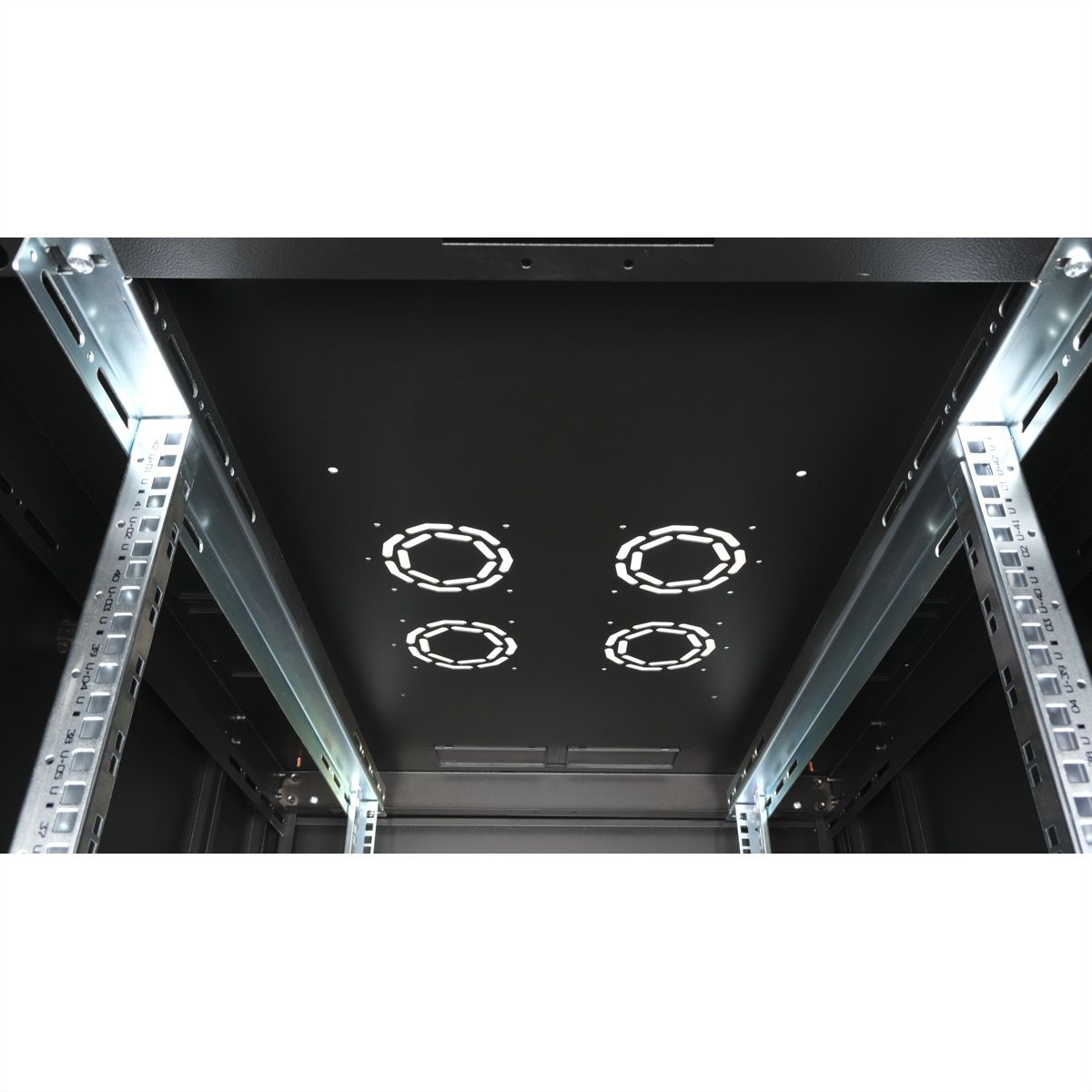 ROLINE 19" Baie serveur Basic 42U, 800x1000 LxP Porte perforée noir