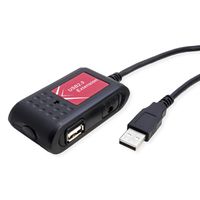 VALUE Prolongateur USB 2.0 2 ports, noir, 5 m