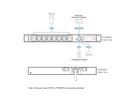 ATEN PG6308G 8P 1HE geschaltet 32A PDU