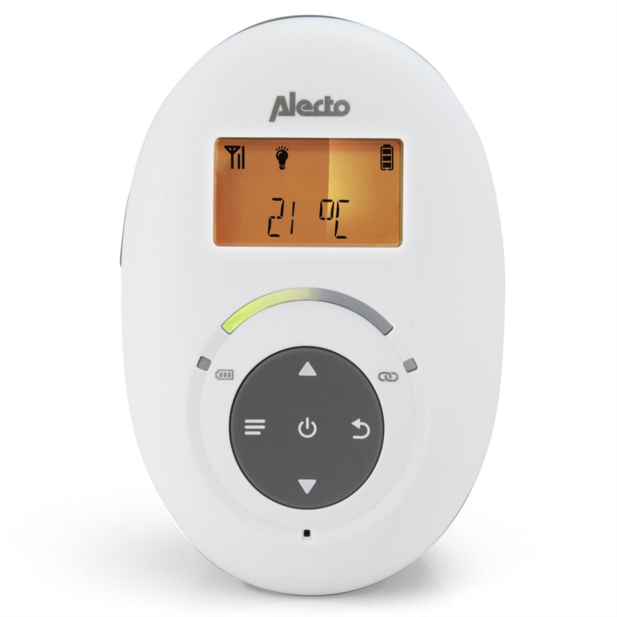Alecto DECT Babyphone DBX-125 mit Display., Weiss