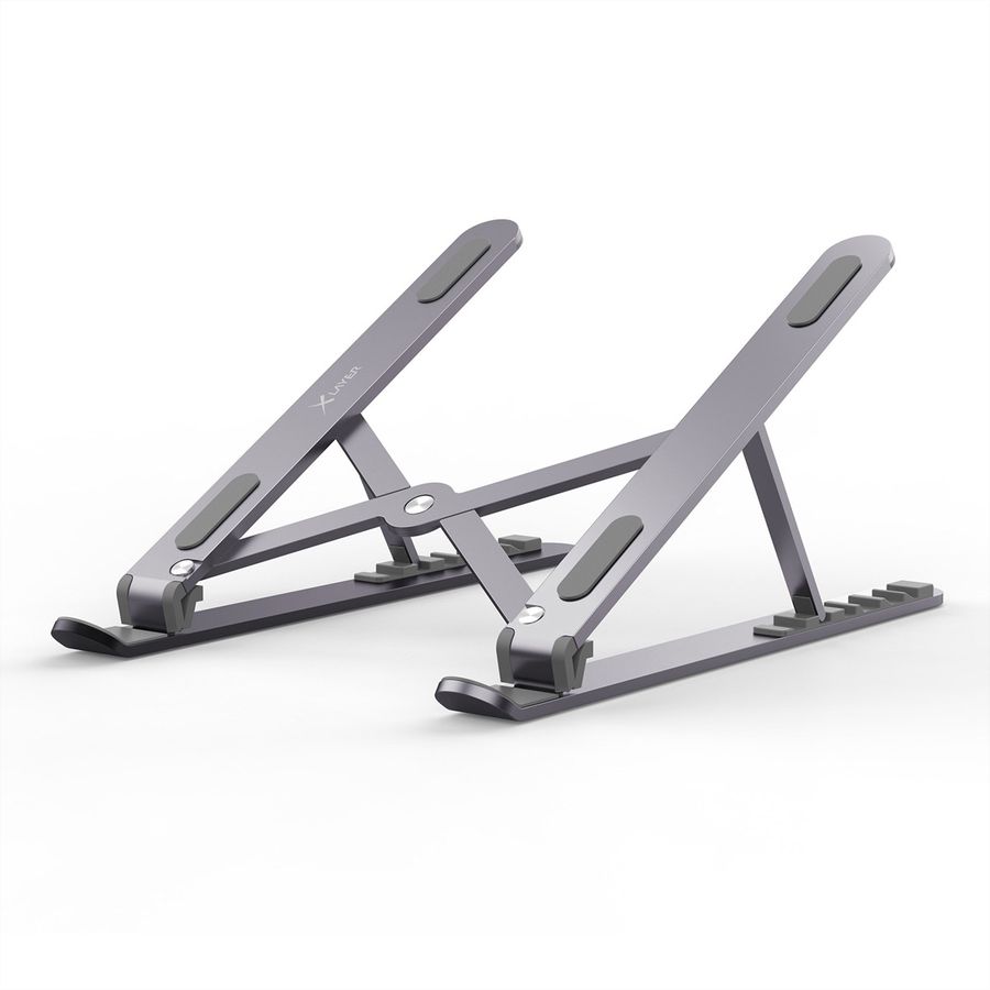 Xlayer Halterung für Laptop faltbar, aluminium, grau
