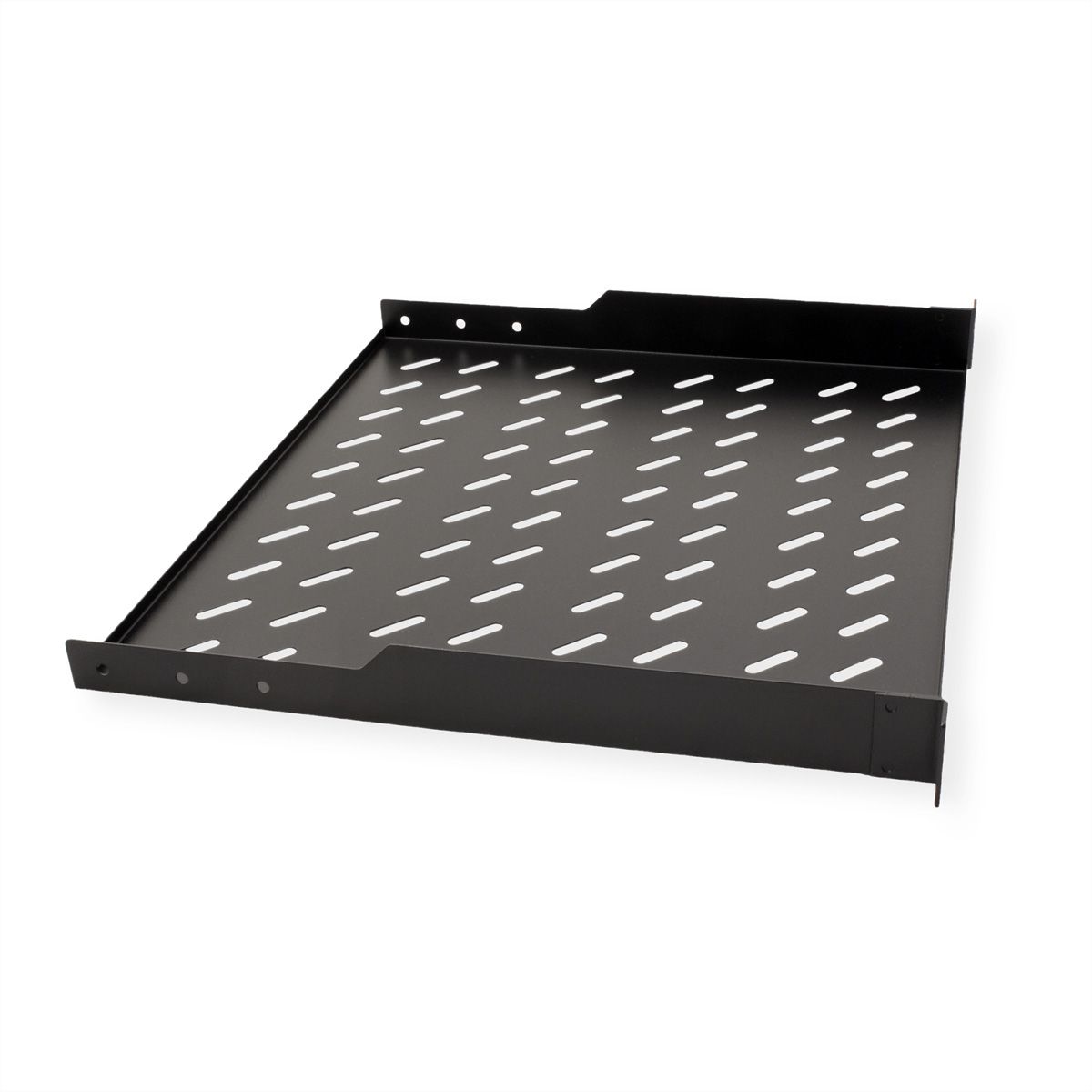 ROLINE 19-Zoll Fachboden 1 HE 400 T, 15kg Tragkraft schwarz