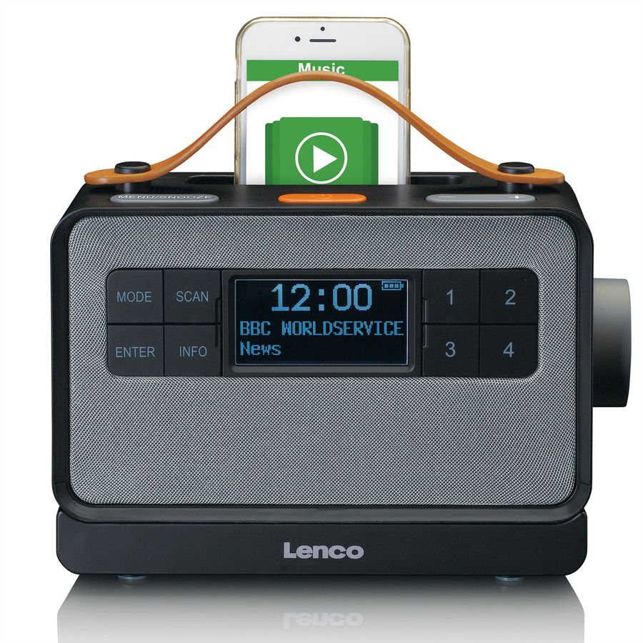 Lenco DAB+ Radio PDR-065BK