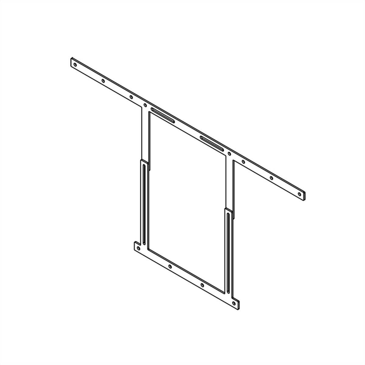 Hagor HP PC BoxBoîte optionnelle pour mini PC -verrouillable               , Adaptation pour barre de son, noir