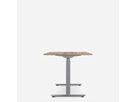 WRK21 Schreibtisch Smart 180 x 80 cm, Höhenverstellbar, Kendal Eiche / Grau