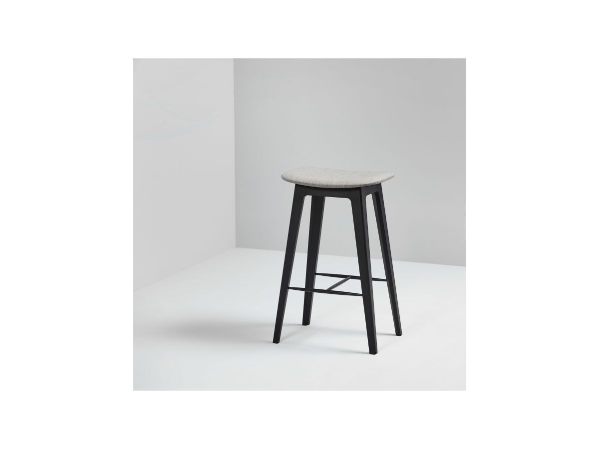 Sackit Barhocker Nordic Hellgrau 73cm Black Beech Holz, 8593208